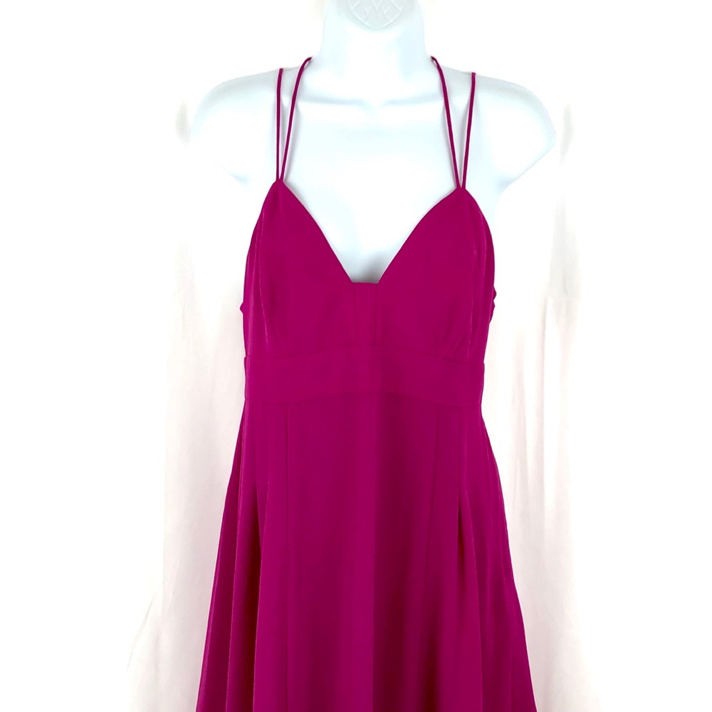 Express Spaghetti Strap Open Back Mini Dress 8 - image 2